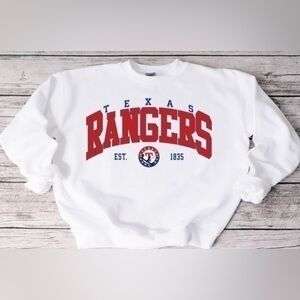 Rangers Vintage Logo Crewneck